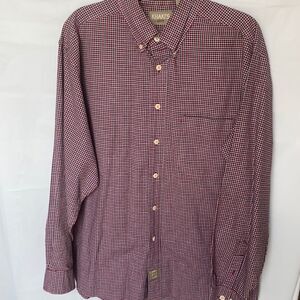 Khaki's by Arrow Oxford checkered shirt size Lg